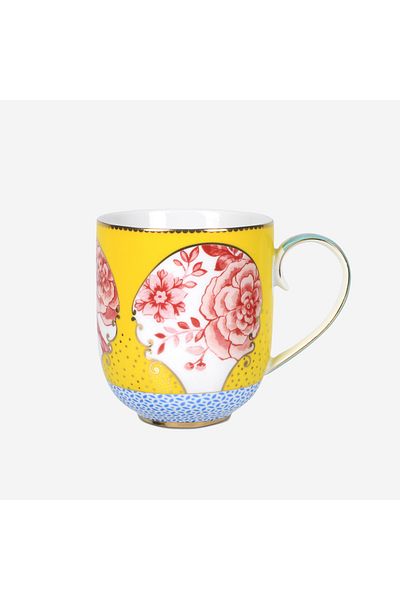 Pip Studio Royal Yellow Porcelain Mug 325 ml