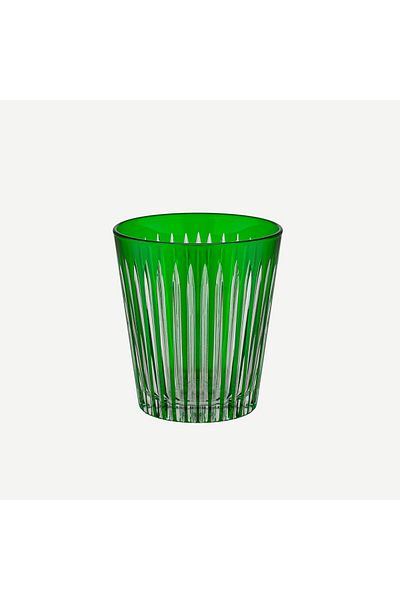 CHIARA ALESSI Stella Green Glass Water Cup 345 ml