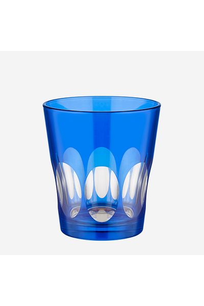 CHIARA ALESSI Nora Blue Glass Water Cup 345 ml