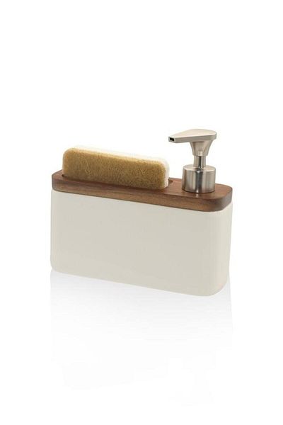 The Mia ΔΙΑΝΟΜΗ ΥΓΡΟ ΣΑΠΟΥΝ WOODY WHITE SPONGE 420ML