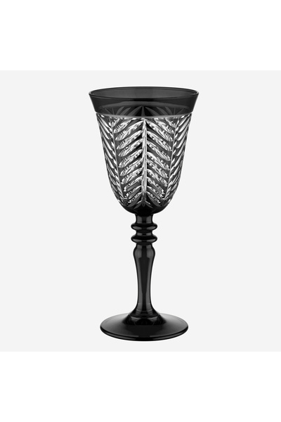 CHIARA ALESSI Lanza Siyah Cam Kadeh 270 Ml