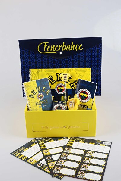 Fenerbahçe DEKOMUS İLE ÖZEL KUTULU YENİ SEZON LİSANSLI FENERBAHÇE FULL KIRTAS...