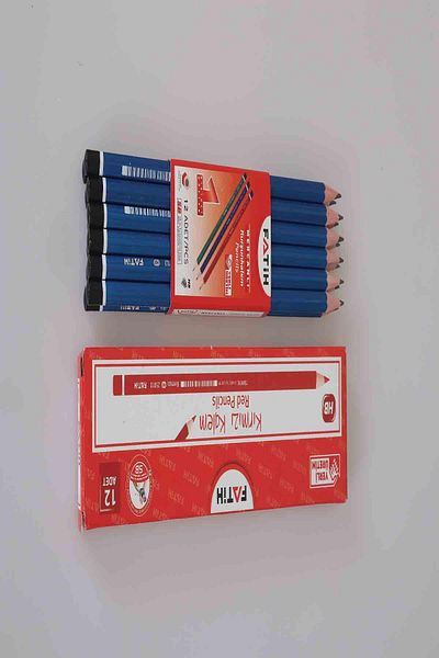 Fatih FATİH 12-PIECE CORAL PENCIL AND 12-PIECE RED PENCIL