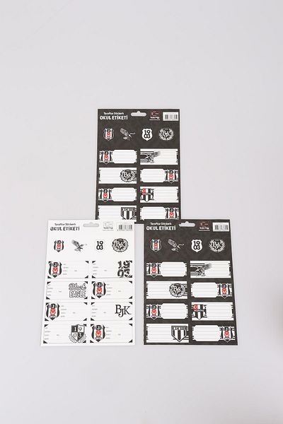 Beşiktaş Αδειοδοτημένα 24 σχολικά αυτοκόλλητα