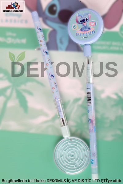 Stitch غرزة DEKOMUS للموسم الجديد "قطعة واحدة" - قلم رصاص متشابك مع شكل لابينت
