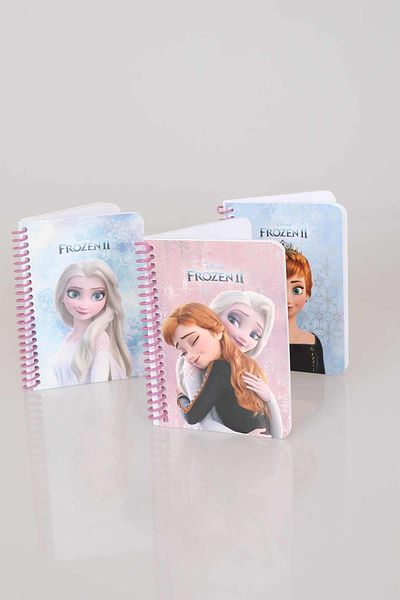 Disney BIROU DE NOTE CU LICENȚĂ FROZEN ELSA STRIPES / BLOCNOT 80 FOI