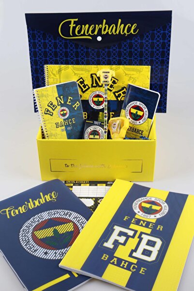 Fenerbahçe DEKOMUS ÖZEL KUTULU LİSANSLI FENERBAHÇE FULL + FULL PREMIUM OKUL V...