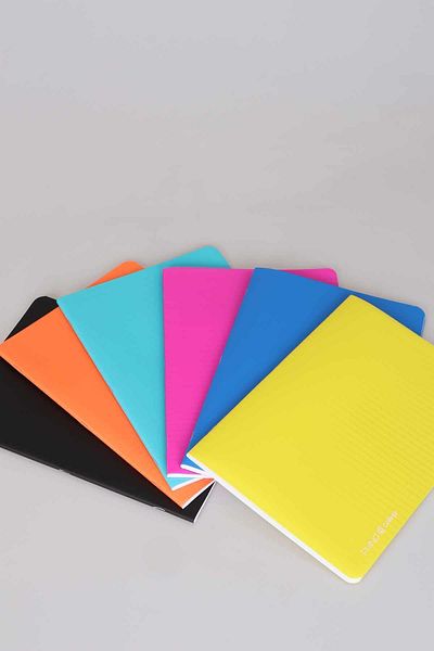 Piano Sim - A5 40 Sheets Notebook with Pp Cover, 2 Lined and Checked Notebooks
