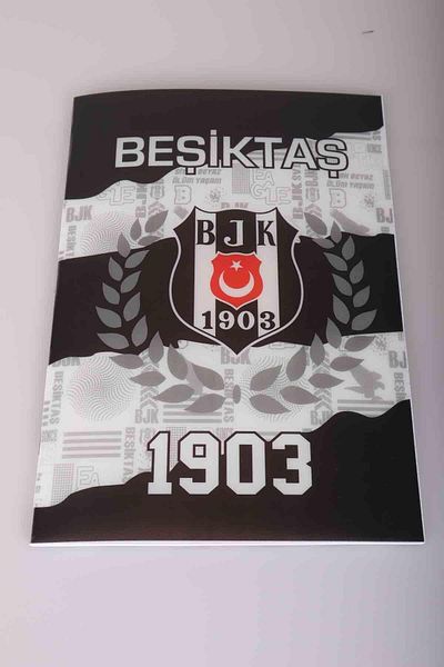 Beşiktaş Licensed Lined A4 PP Cover 60 Sheets Notebook