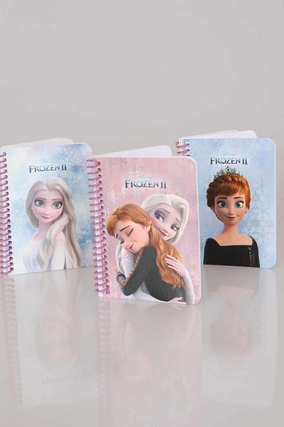Disney BIROU DE NOTE CU LICENȚĂ FROZEN ELSA STRIPES / BLOCNOT 80 FOI