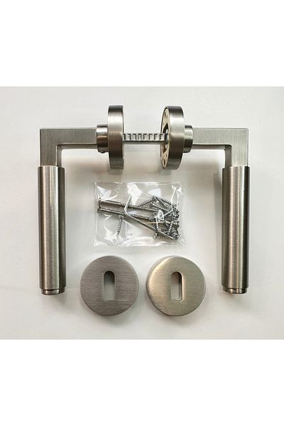 Hafele Verone Satin Yale (Outdoor) Door Handle