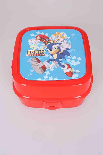 Disney LICENSED SONIC 2-LAYER FEEDING BOX / LUNCH BOX