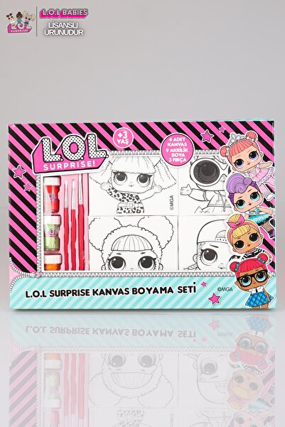 L.O.L. SURPRISE Lisanslı L.o.l Surprıse Kanvas Boyama Seti