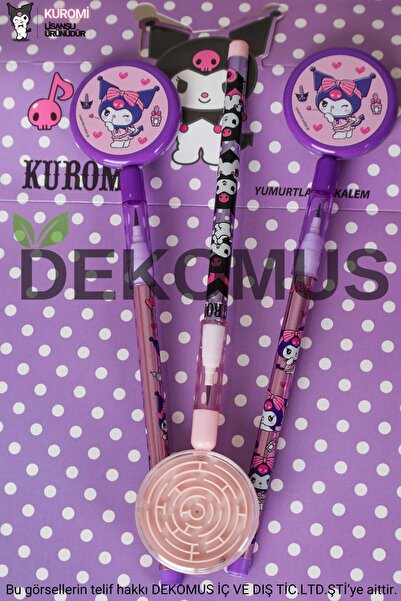 kuromi مرخص للموسم الجديد - قلم رصاص ملون على شكل رصاصة