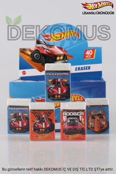HOT WHEELS Μονή γόμα Hot Wheels με άδεια σεζόν 2024
