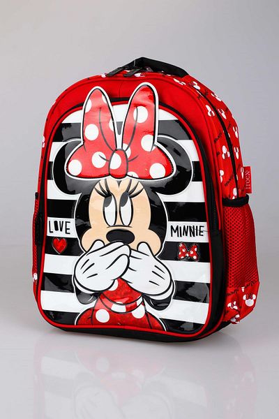 Minnie Mouse حقيبة مدرسية ميني ماوس مرخصة مع DEKOMUS DUE ICONIC