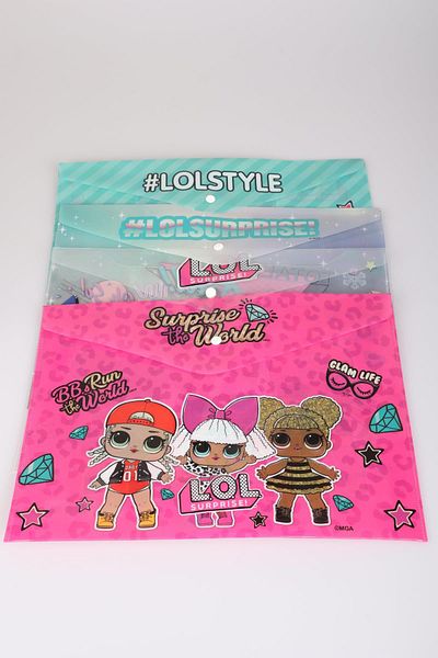 L.O.L. SURPRISE Licensed L.o.l Surprise 2-Piece Snap File