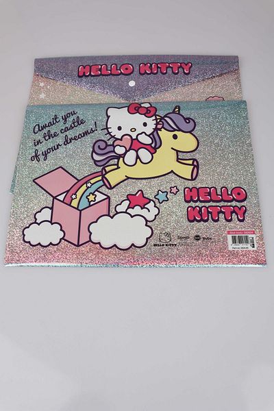 Hello Kitty LICENSED HELLO KITTY SHINY 2-PIECE FILE WITH STRAP