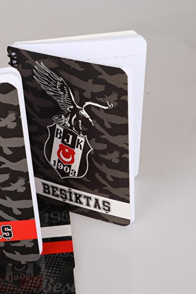 Beşiktaş "dekomus Cep Defteri Hediyeli" Yeni Sezon Lisanslı Sert Kapak Bloknot Ve Versatil Uçlu Kale