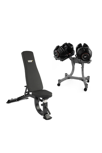 USR Mnara-80 Ayarlı Bench-2x40 Kg Dambıl Seti