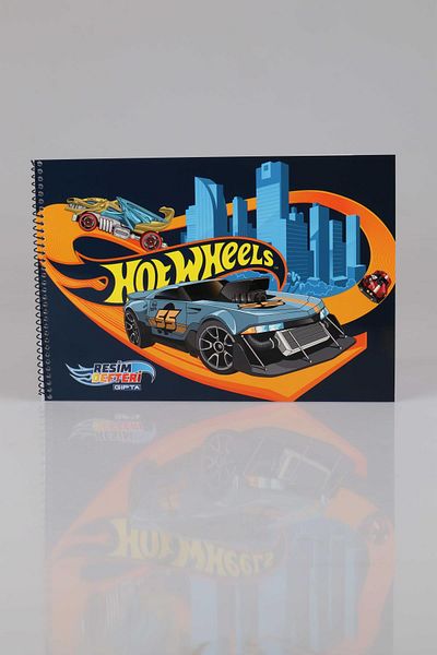HOT WHEELS Caiet de imagini Hot Wheels cu licență pentru sezonul nou - 17x24 CM, 15 coli