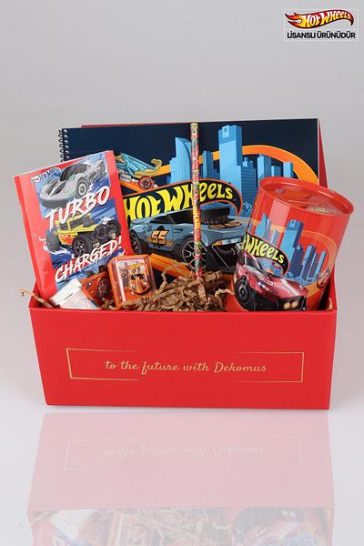 HOT WHEELS DEKOMUS New Season Licensed Hot Wheels Stationery Set - Special Boxed