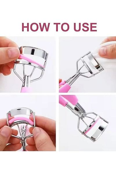 NORMBODY Eyelash Curling Scissors with Soft Silicone Tips, Luxury Eyelash Forming Apparatus