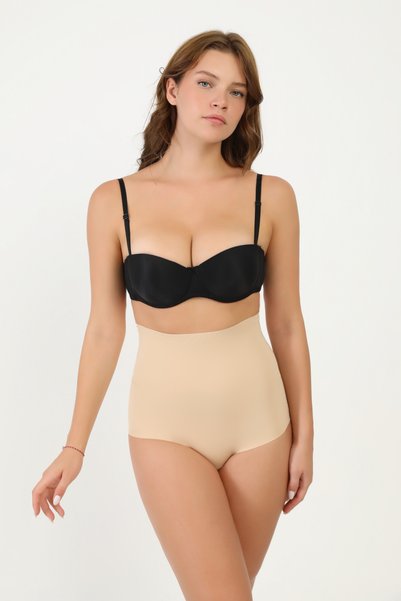 Fashion Form Laser Cut Slip Corset with Effective Firming Effect - Skin