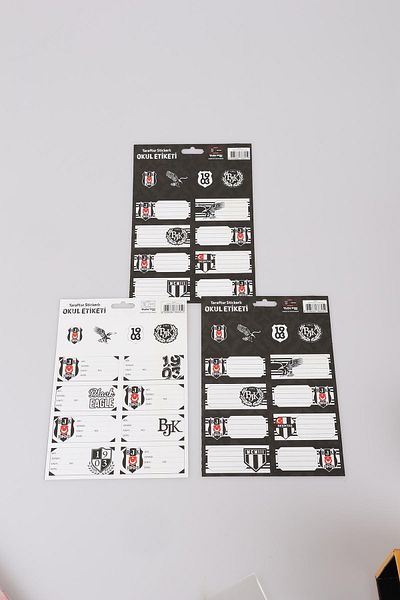Beşiktaş Αδειοδοτημένα 24 σχολικά αυτοκόλλητα