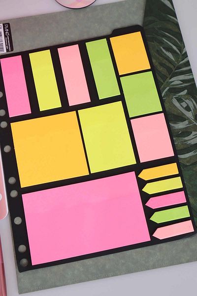 Piano Adhesive Note Paper Post-note Set "large Size"