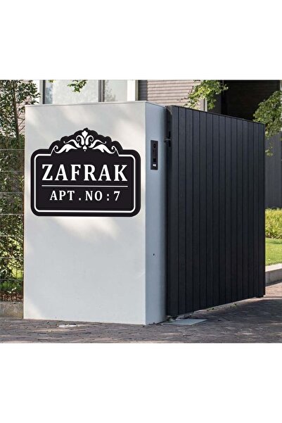 zafrakreklam VİLLA APARTMAN TABELASI ALÜMİNYUM 40X60 CM