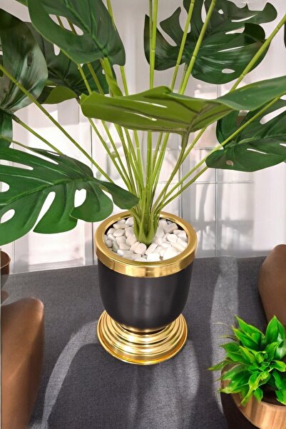 SY Vista Yapay Çiçek - Yapay Monstera (DEVE TABANI AĞACI) 1.1 Metre