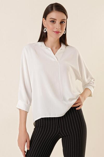 By Saygı Μπλούζα Ayrobin με λαιμόκοψη τρία τέταρτα