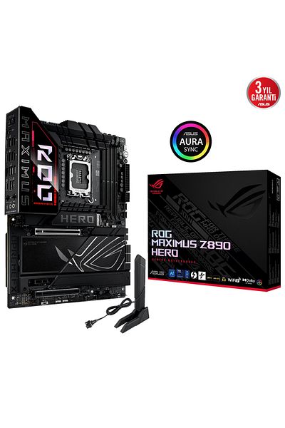 ASUS Rog Max Z890 Hero to Ddr5 6Xm2 Usb3.2 Wifi7 Rgb Lan Atx Card