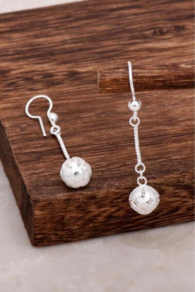 Sümer Telkari Telkari Tasarım Sallantılı Gümüş Küpe 4642