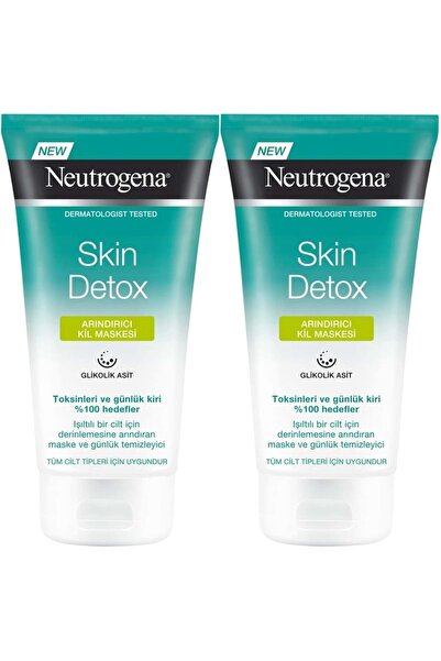 Neutrogena Skin Detox Arındırıcı Kil Maskesi 150ML (2 Li Set)