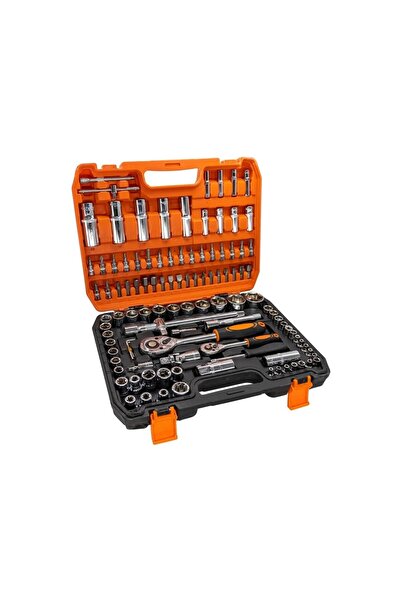 HAN Ph-Lt007 Professional 108 Piece Master Socket Set Bright Steel