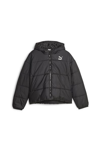 Puma Classics Women's Black Hooded Coat