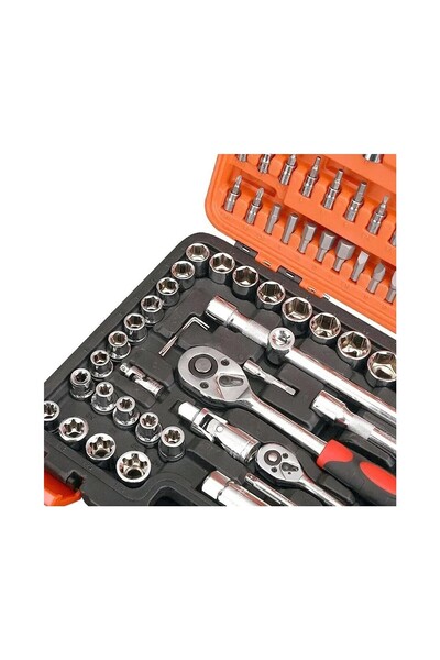 HAN Ph-Lt007 Professional 108 Piece Master Socket Set Bright Steel