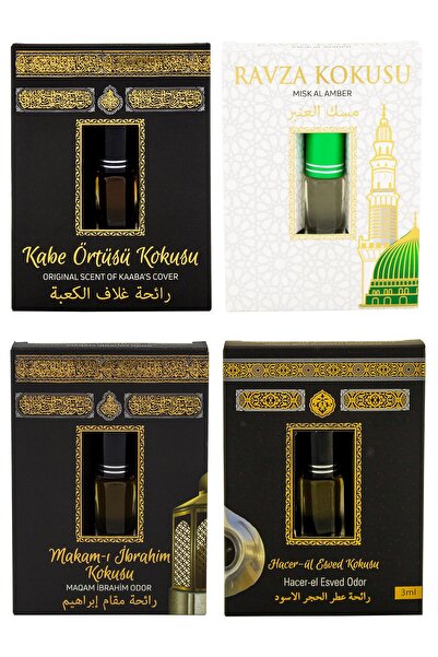 ESVED Kabe Örtüsü Kokusu Medine Ravza Kokusu Makamı İbrahim Kokusu ve Hacerül...