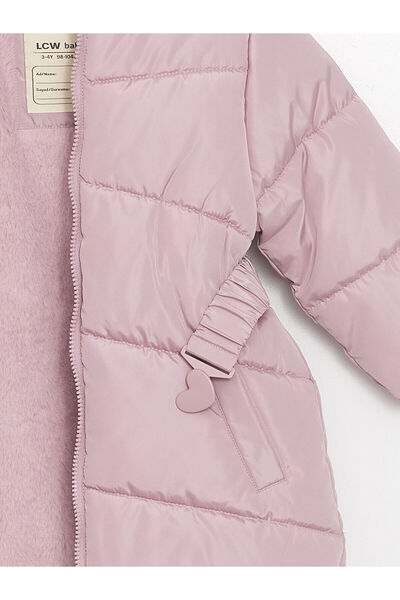 LC Waikiki Lcwk Kapüşonlu Kız Bebek Şişme Mont