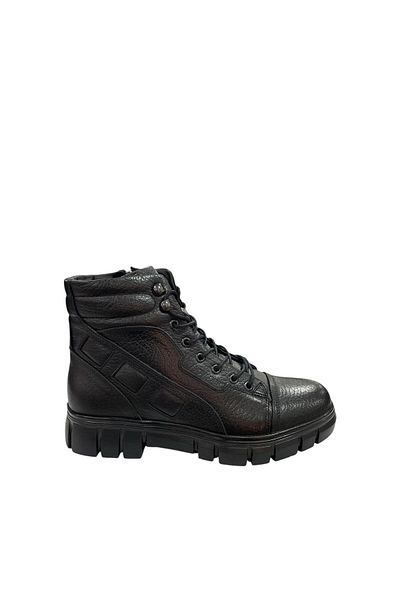 Voyager 3881 Ανδρικές casual δερμάτινες μπότες (Χειμώνας 24)