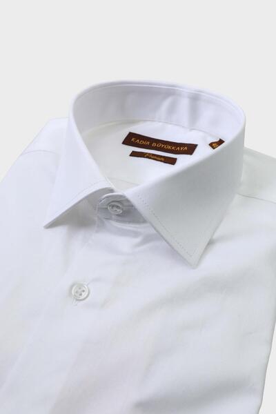 Kadir Büyükkaya Klasik Yaka Duble Manşet Erkek Gömlek-kaw4212s