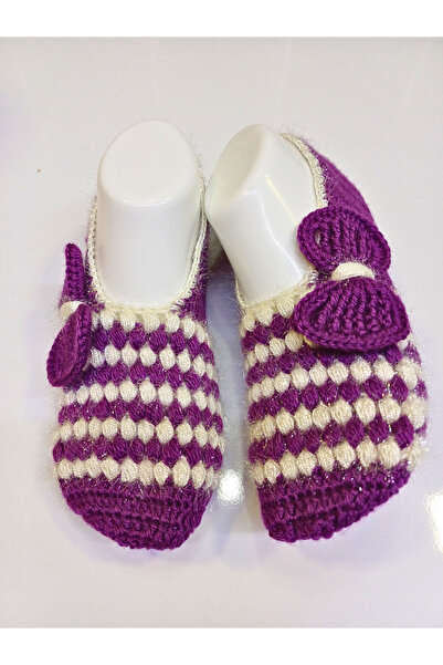 Butik El örgüsü çeyizlik patik