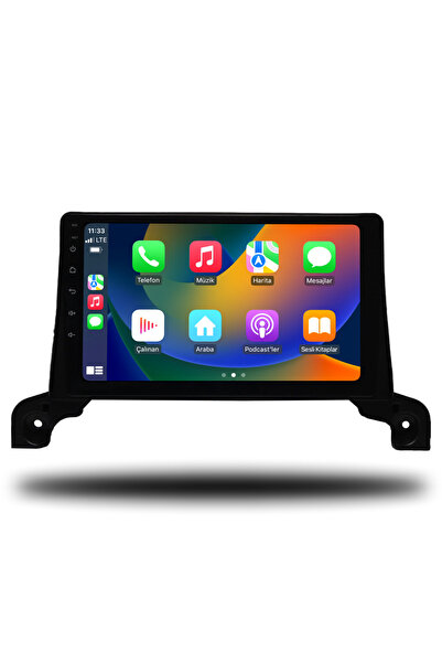 Genel Markalar Peugeot 3008 Android Crplay Multimedya 2016-2022 4GB RAM + 64G...