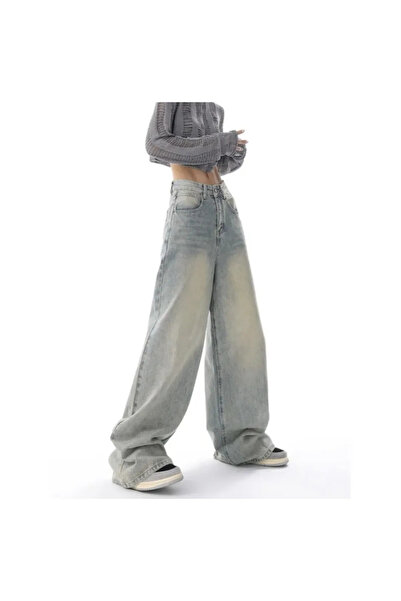 eyonnwear Y2K RECYCLED BAGGY POCKET  JEAN PANTOLON