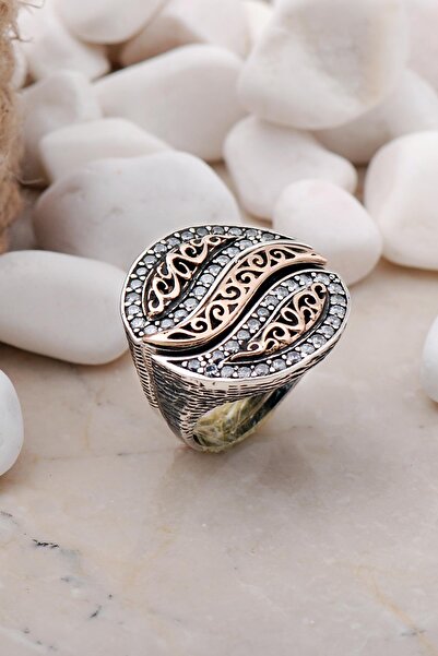 Sümer Telkari Prenses Parçalı Elişi Gümüş Yüzük 260