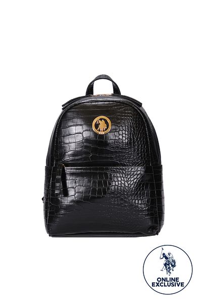 U.S. Polo Assn. Us8641 modell fekete női hátizsák - online exkluzív