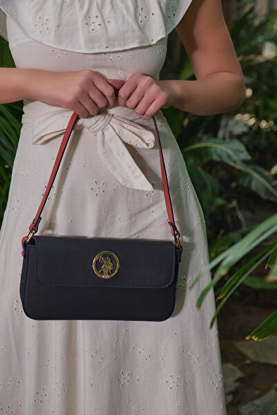 U.S. Polo Assn. Geantă de umăr de damă bleumarin - Us8578 Online Exclusiv