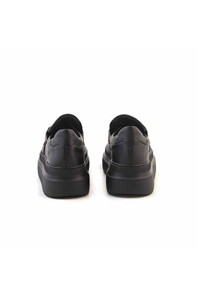 Rouge Women's Genuine Leather Eva Sole Black Casual Shoes